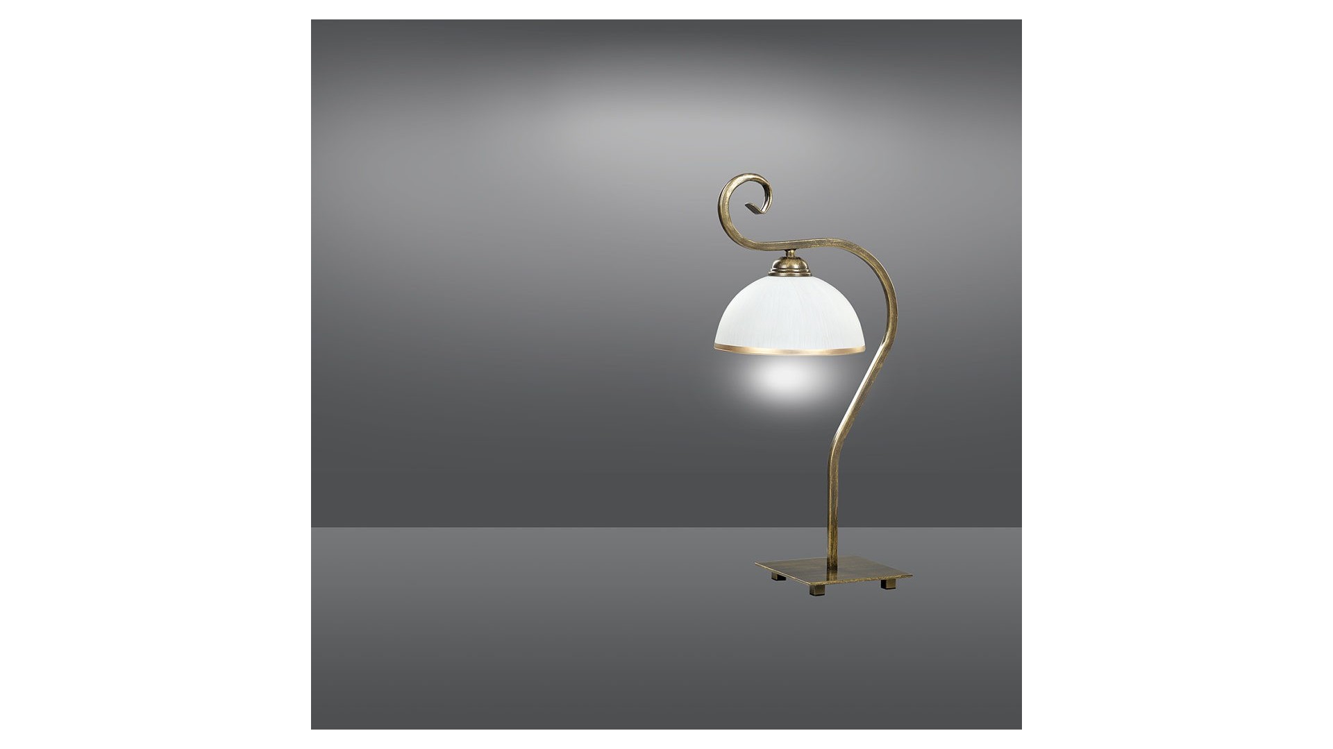 LAMPA BIURKOWA STOŁOWA WIVARA LN1 ZŁOTA EMIBIG