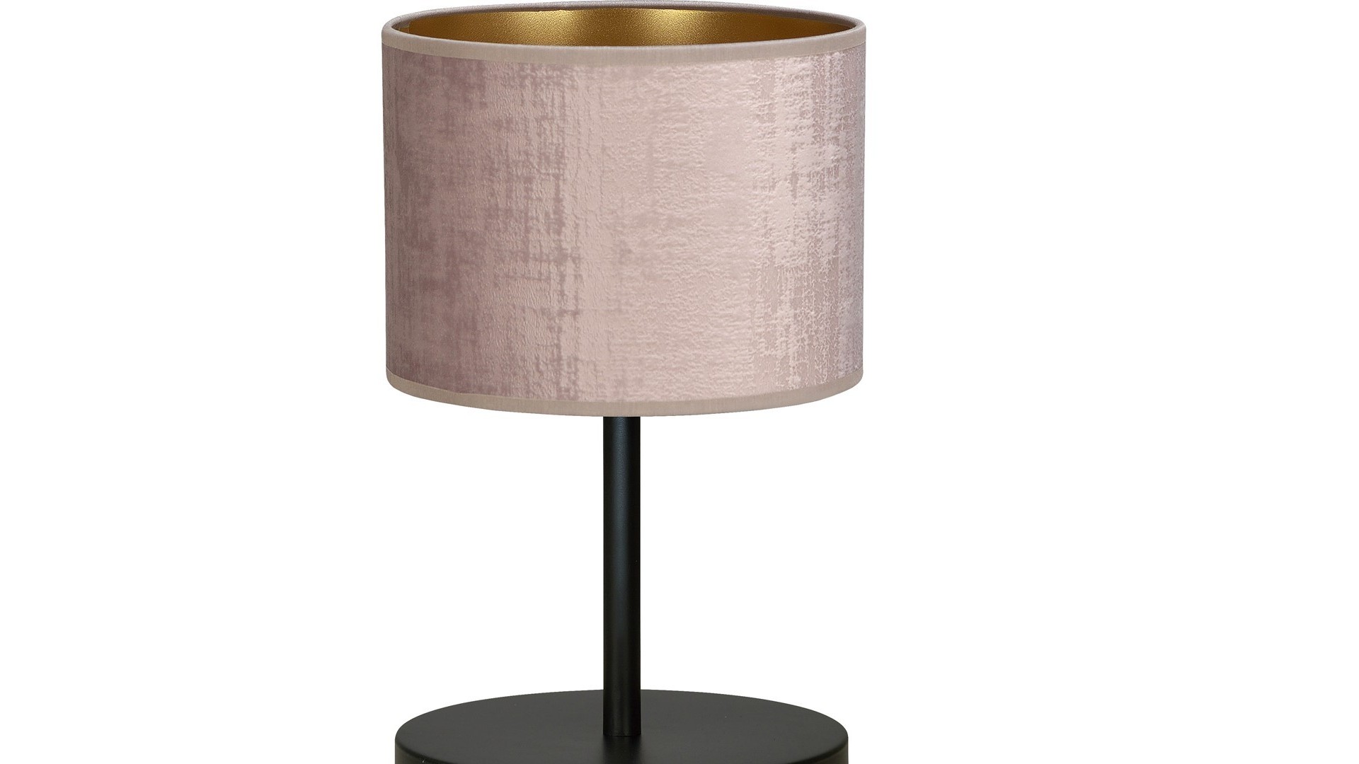 LAMPA BIURKOWA STOŁOWA HILDE LN1 BL RÓŻOWA EMIBIG