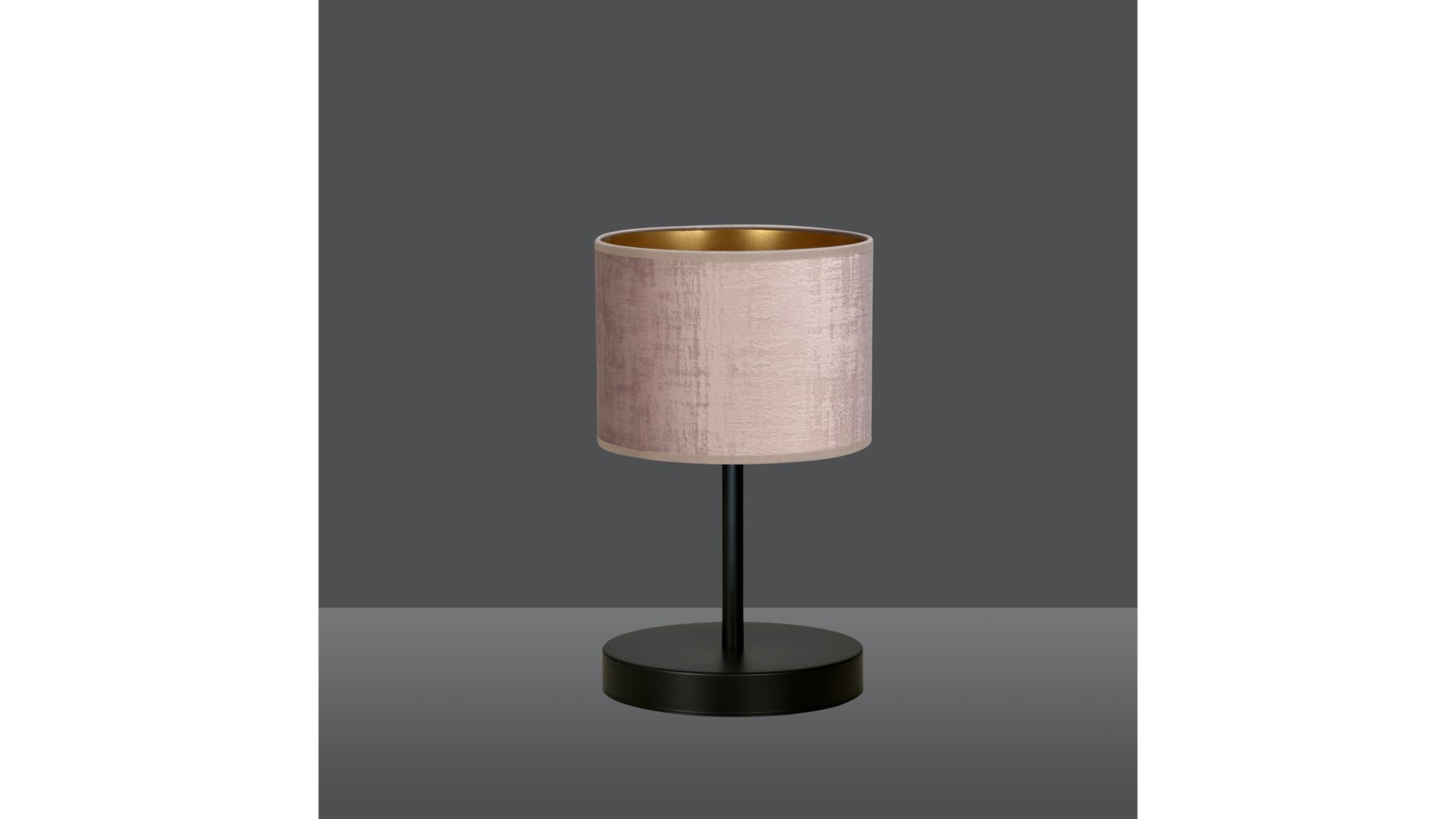 LAMPA BIURKOWA STOŁOWA HILDE LN1 BL RÓŻOWA EMIBIG