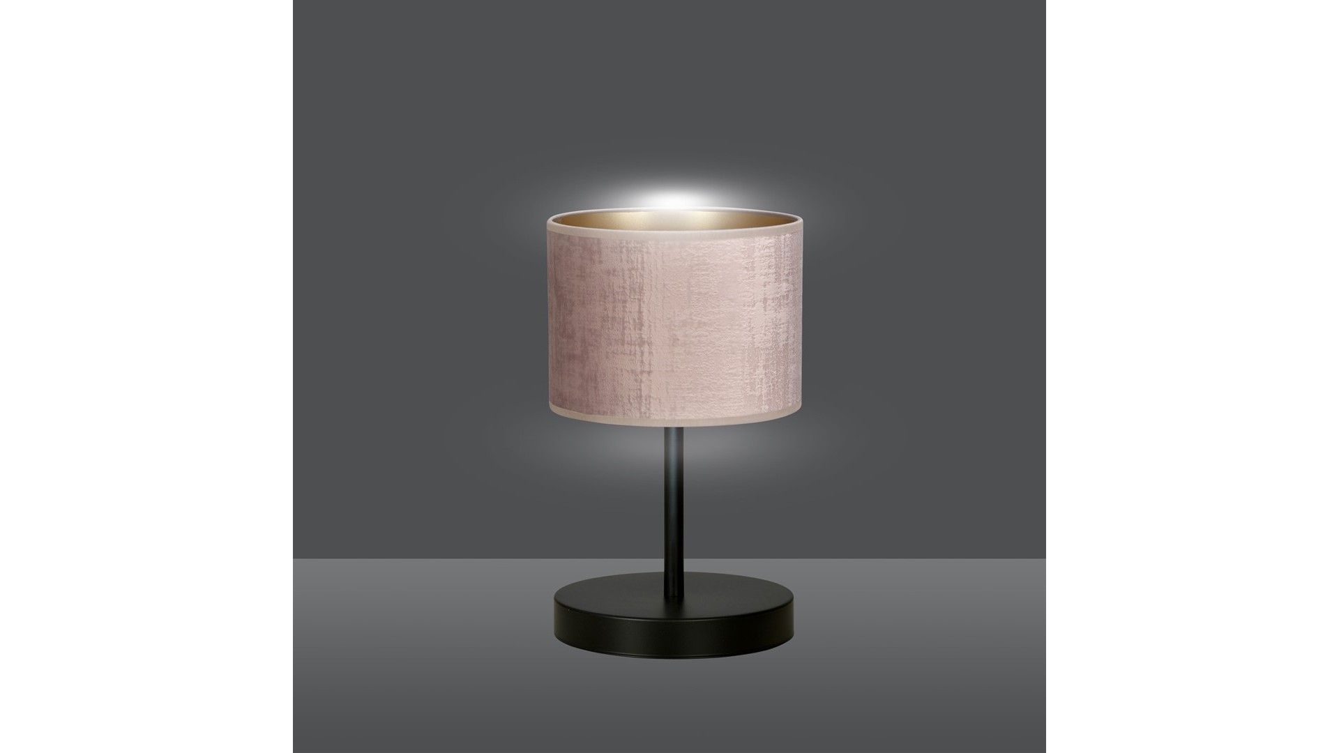 LAMPA BIURKOWA STOŁOWA HILDE LN1 BL RÓŻOWA EMIBIG