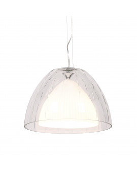 LAMPA WISZĄCA BIAŁA ARVILLA D40 LUMINA DECO