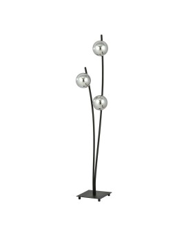 LAMPA PODŁOGOWA STOJĄCA HUNTER LP3 CZARNA/GRAFIT EMIBIG