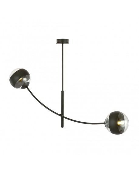 LAMPA SUFITOWA HUNTER 2-PUNKTOWA CZARNA/STRIPE EMIBIG