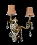 LAMPA ŚCIENNA KINKIET KRYSZTAŁOWY LUSSINARE W2