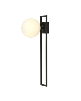 LAMPA SUFITOWA IMAGO 1C CZARNA/BIAŁA KULA EMIBIG