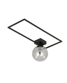 LAMPA SUFITOWA IMAGO 1A CZARNA/GRAFITOWA EMIBIG