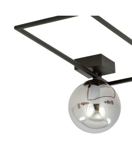 LAMPA SUFITOWA IMAGO 1A CZARNA/GRAFITOWA EMIBIG