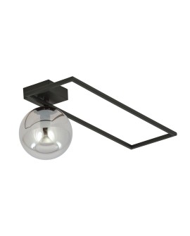 LAMPA SUFITOWA IMAGO 1B CZARNA/GRAFITOWA EMIBIG