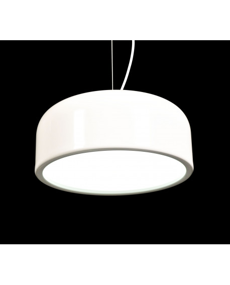 NOWOCZESNA LAMPA WISZĄCA BIAŁA SCUDO D50