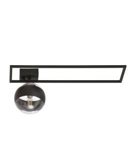 LAMPA SUFITOWA IMAGO 1B CZARNA/STRIPE EMIBIG