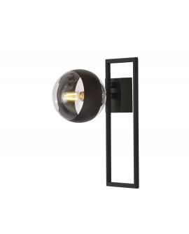 LAMPA SUFITOWA IMAGO 1D CZARNA/STRIPE EMIBIG