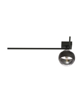 LAMPA SUFITOWA IMAGO 1F CZARNA/STRIPE EMIBIG