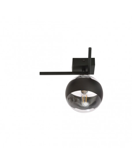 LAMPA SUFITOWA IMAGO 1G CZARNA/STRIPE EMIBIG