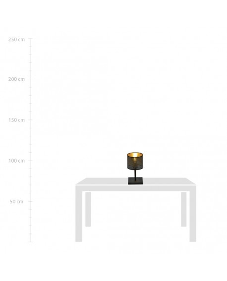 LAMPA BIURKOWA STOŁOWA JORDAN LN1 CZARNA/ZŁOTA EMIBIG