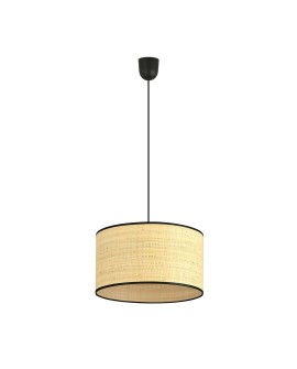 LAMPA WISZĄCA ASTON 1 RATTAN EMIBIG