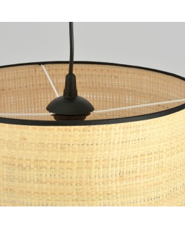 LAMPA WISZĄCA ASTON 1 RATTAN EMIBIG