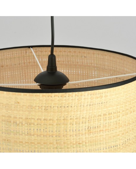 LAMPA WISZĄCA ASTON 1 RATTAN EMIBIG