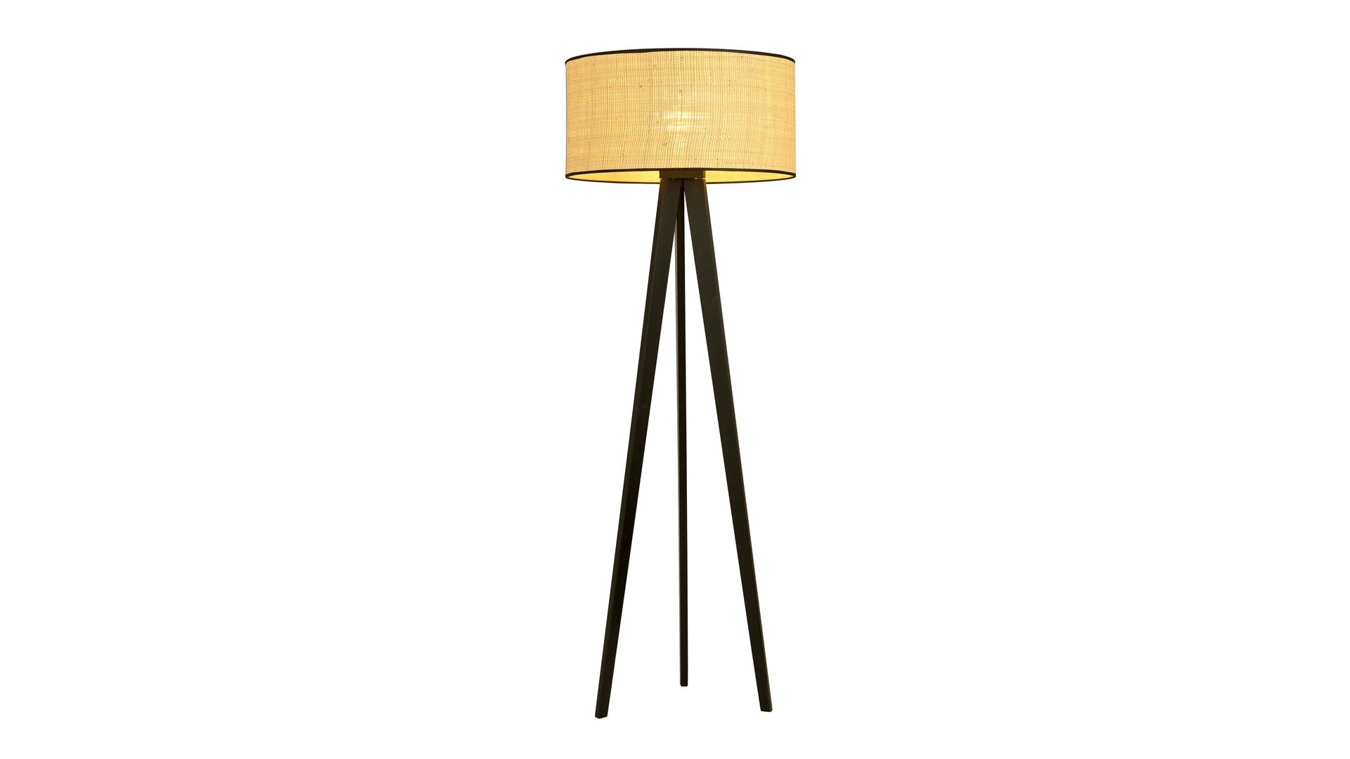LAMPA PODŁOGOWA STOJĄCA ASTON LP1 RATTANOWA EMIBIG