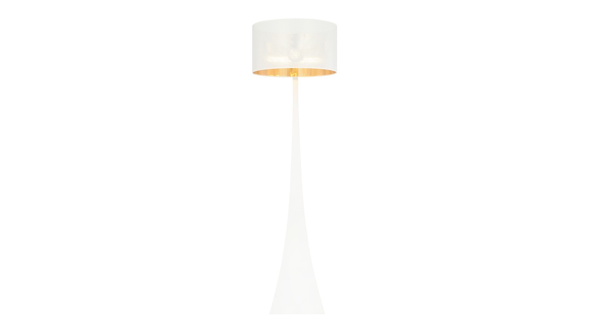 LAMPA PODŁOGOWA STOJĄCA ESTRELLA LP1 BIAŁA/ZŁOTA EMIBIG