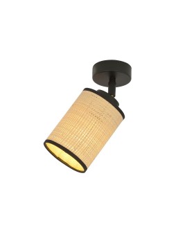 LAMPA SUFITOWA YOGA 1 CZARNA EMIBIG