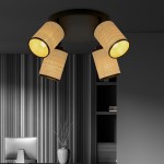 LAMPA SUFITOWA YOGA 4-PUNKTOWA PREMIUM CZARNA EMIBIG