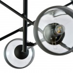 LAMPA SUFITOWA LINEAR 6-PUNKTOWA CZARNA/STRIPE EMIBIG