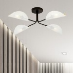 LAMPA SUFITOWA GOMEZ 4-PUNKTOWA BIAŁA/ZŁOTA EMIBIG