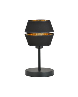 LAMPA BIURKOWA STOŁOWA PIANO LN CZARNA/ZŁOTA EMIBIG