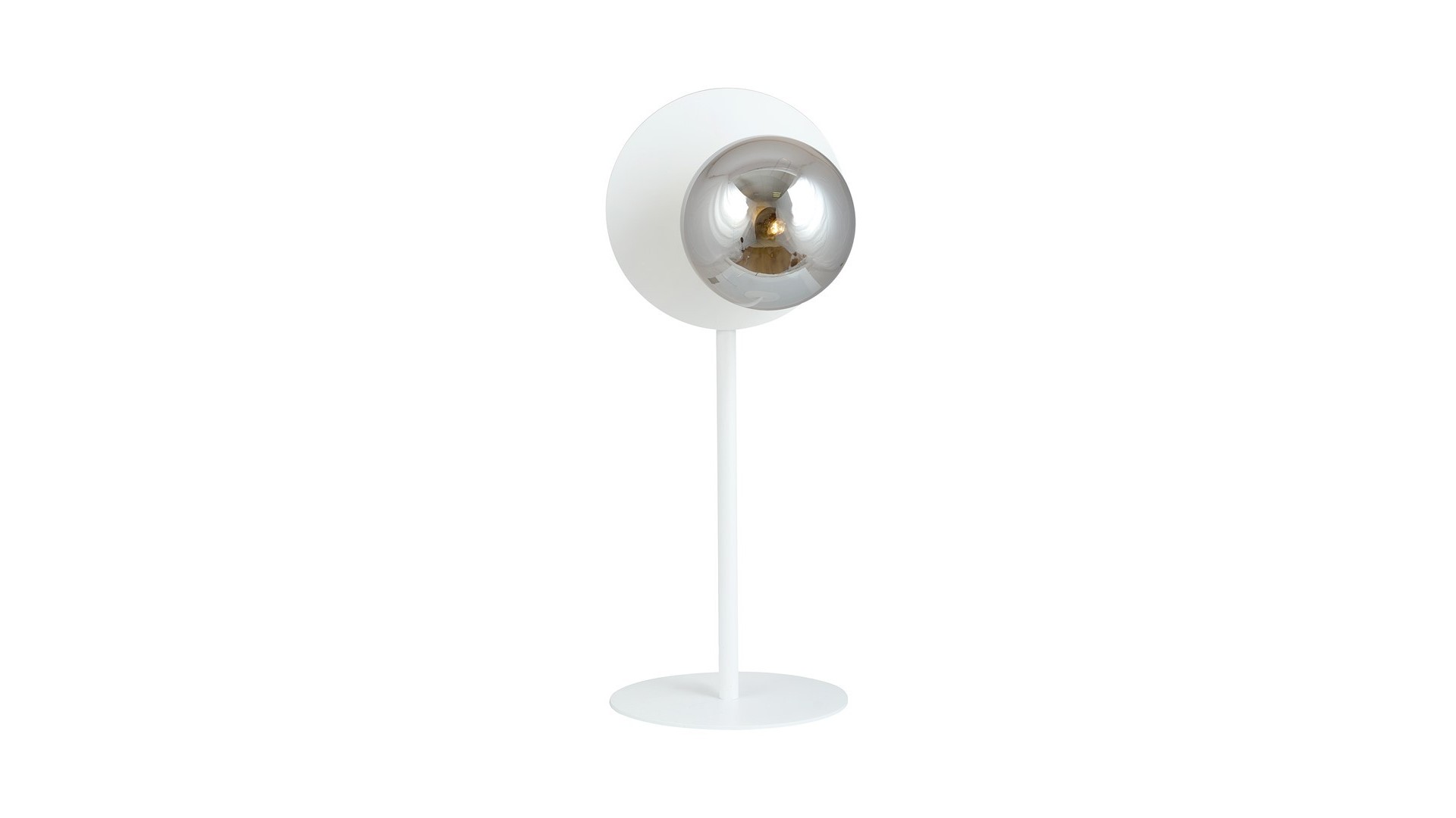 LAMPA BIURKOWA STOŁOWA OSLO LN BIAŁA/GRAFITOWA EMIBIG