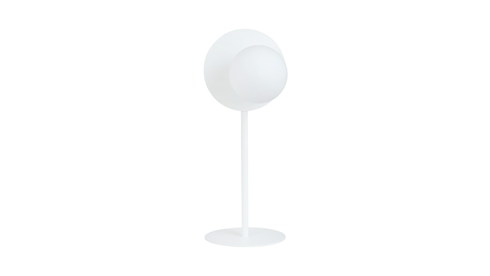 LAMPA BIURKOWA STOŁOWA OSLO LN BIAŁA/BIAŁA KULA EMIBIG