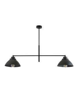 LAMPA SUFITOWA MAVERICK 2-PUNKTOWA CZARNA EMIBIG