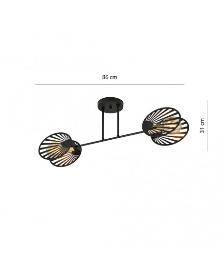 LAMPA SUFITOWA TALIA 2-PUNKTOWA EMIBIG