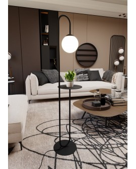 LAMPA PODŁOGOWA STOJĄCA BARI LP1 BL EMIBIG