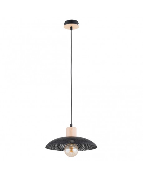 LAMPA WISZĄCA KOBE 1 CZARNA EMIBIG