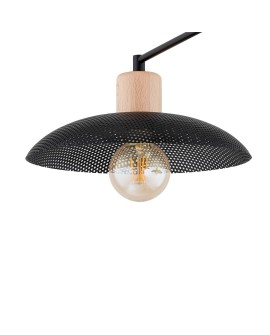 LAMPA SUFITOWA KOBE 4-PUNKTOWA CZARNA EMIBIG