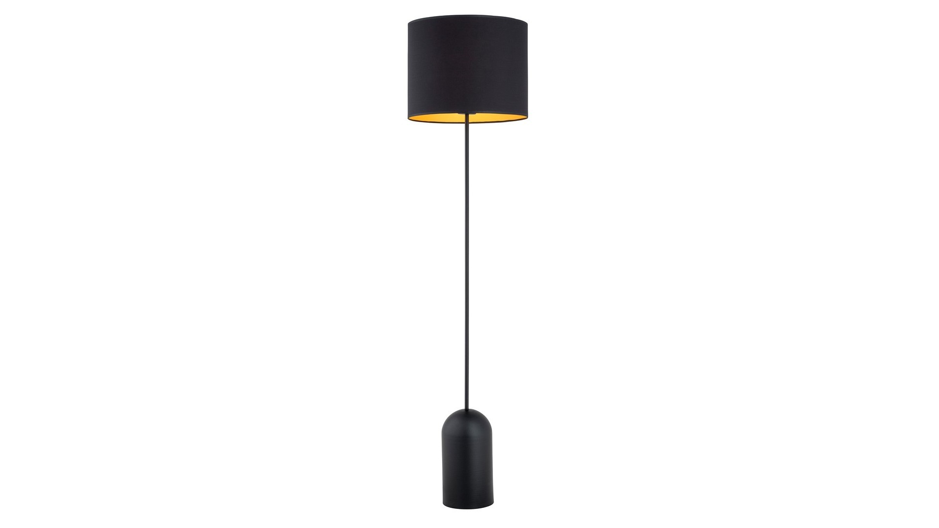 LAMPA PODŁOGOWA STOJĄCA ASPEN LP1 CZARNA/ZŁOTA EMIBIG