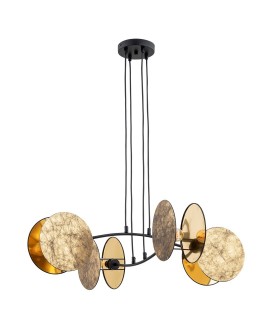 LAMPA WISZĄCA MOTIF 4 ZŁOTA EMIBIG