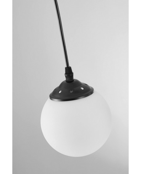 LAMPA WISZĄCA SUFITOWA NOWOCZESNA CZARNA FINO W1