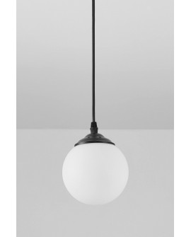 LAMPA WISZĄCA SUFITOWA NOWOCZESNA CZARNA FINO W1