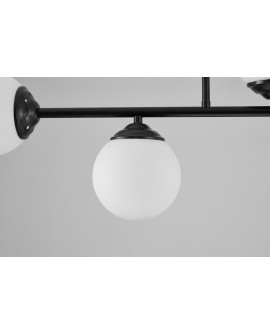 LAMPA WISZĄCA SUFITOWA NOWOCZESNA CZARNA FINO W4