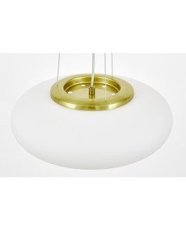 LAMPA WISZĄCA SUFITOWA NOWOCZESNA BIAŁO-ZŁOTA BIANTE D38 LUMINA DECO