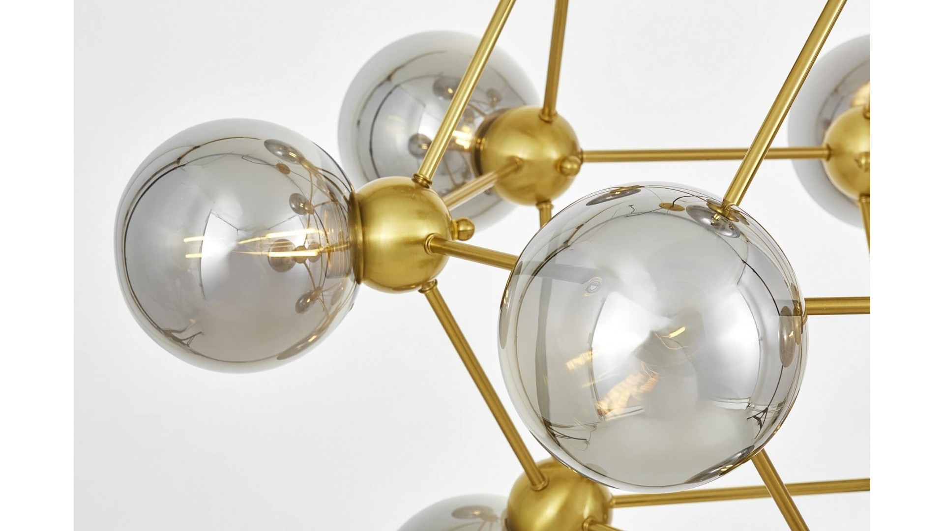 LAMPA WISZĄCA NOWOCZESNA ZŁOTO SZCZOTKOWANE ZODIAK NEO LUMINA DECO