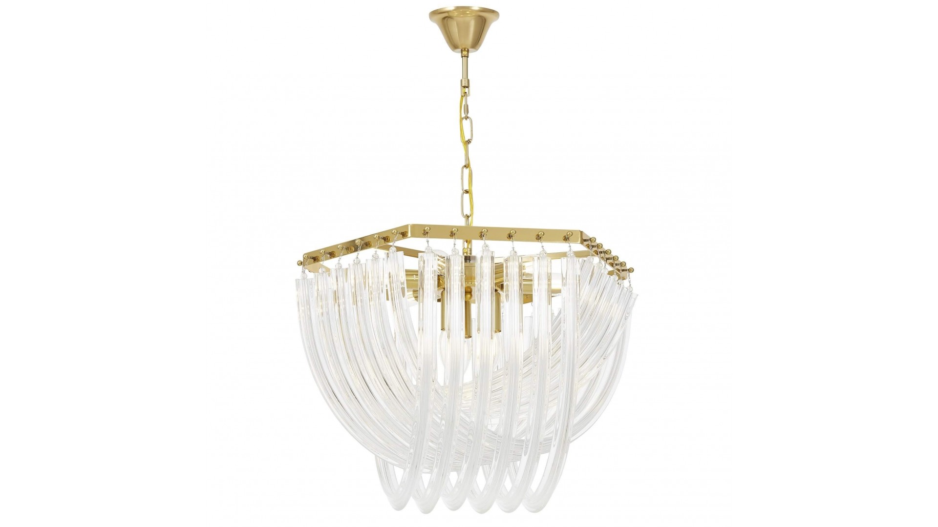 LAMPA WISZĄCA NOWOCZESNA ZŁOTO SZCZOTKOWANE BOSCONE D55 LUMINA DECO