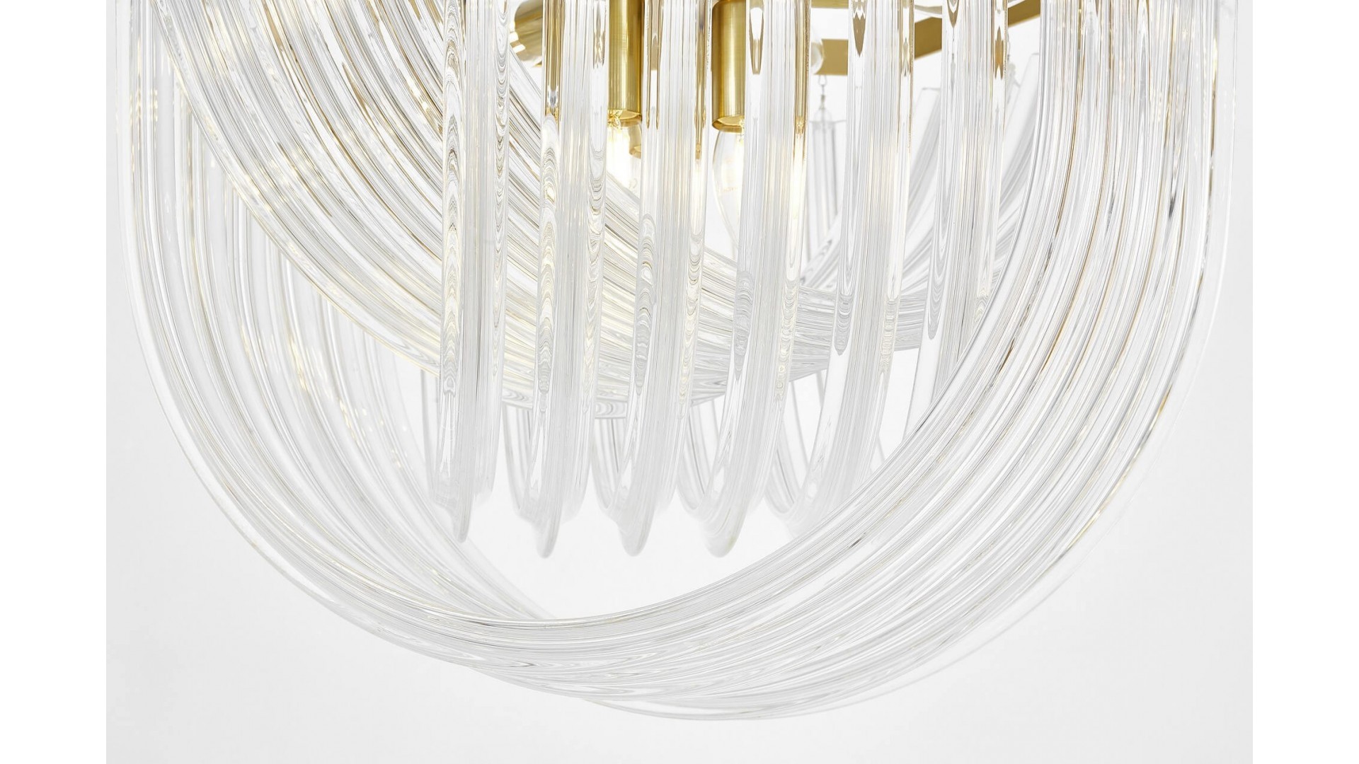 LAMPA WISZĄCA NOWOCZESNA ZŁOTO SZCZOTKOWANE BOSCONE D55 LUMINA DECO