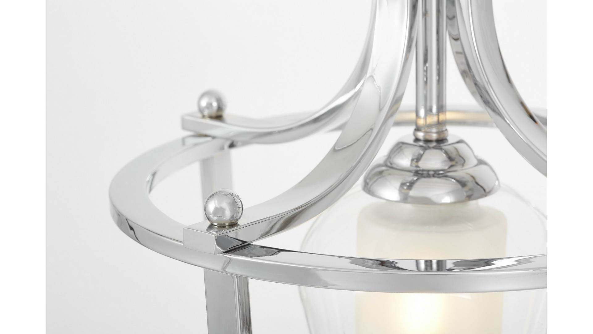 LAMPA WISZĄCA NOWOCZESNA LOFT CHROMOWANA BROOKLYN L1 LUMINA DECO