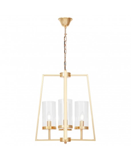 LAMPA WISZĄCA NOWOCZESNA ZŁOTA FEDI W4 LUMINA DECO