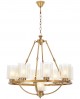 LAMPA WISZĄCA LOFT ZŁOTO SZCZOTKOWANE SANTINI W9