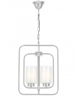 LAMPA WISZĄCA LOFT CHROMOWANA CHICAGO W2 LUMINA DECO