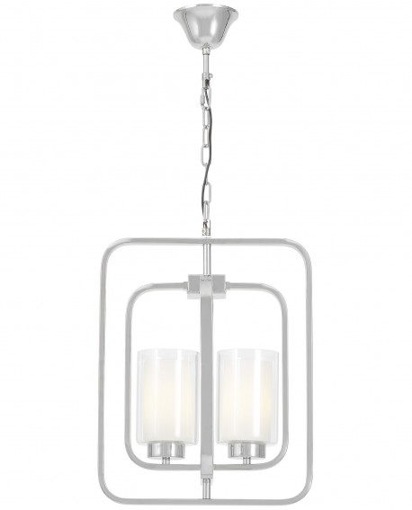 LAMPA WISZĄCA LOFT CHROMOWANA CHICAGO W2 LUMINA DECO