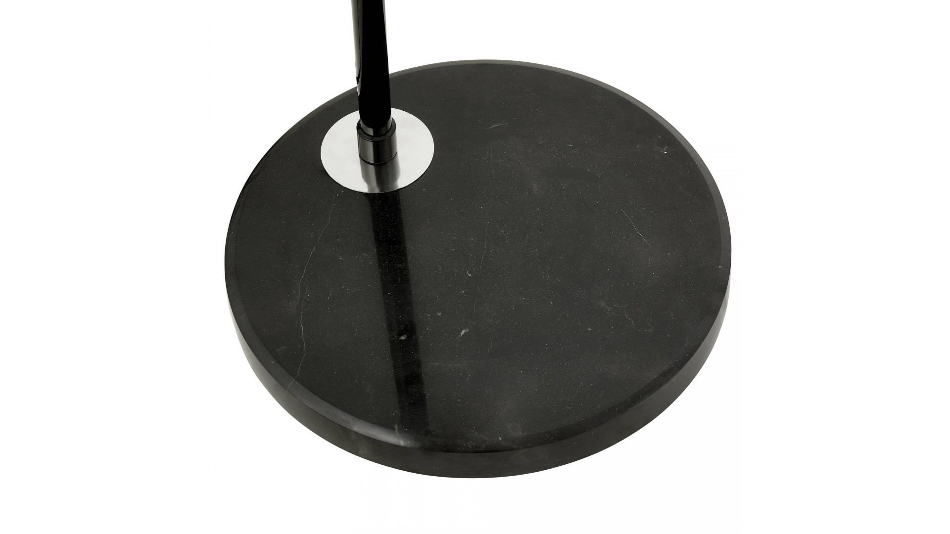 Stabilna czarna podstawa granitowa lampy podłogowej AZURRO C1 marki Lumina Deco